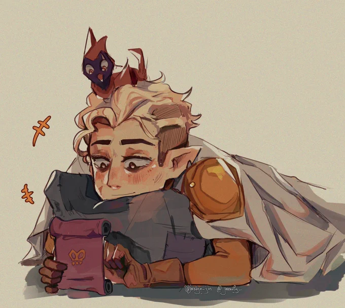 he's texting his besties <33
#TheOwlHouse 