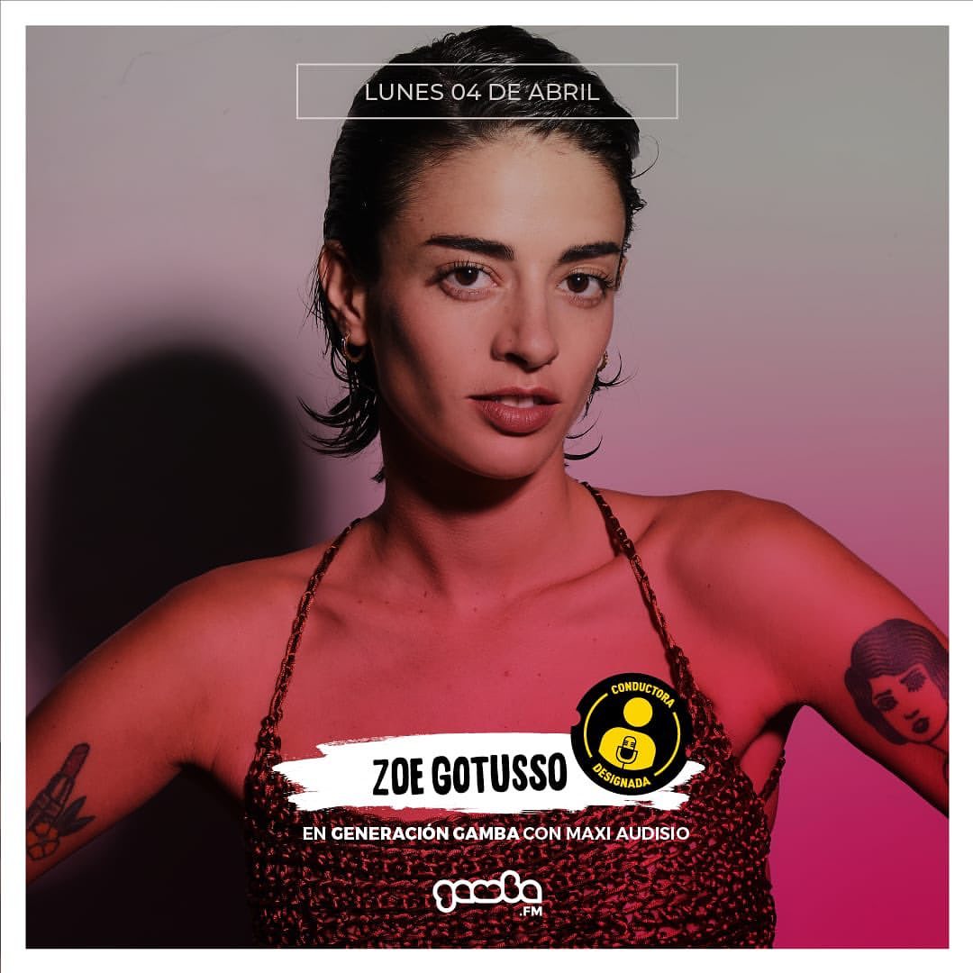 ZoeGotussoAO's tweet photo. UPDATE: Zoe estará mañana a las 12:00hs visitando los estudios de #GeneracionGamba, hablando del tour y contando un poco de lo que será el próximo 28/04 su show de Cordoba!
.
.
.
Mas info en @/gambaonline via instagram https://t.co/FehYWffhXY