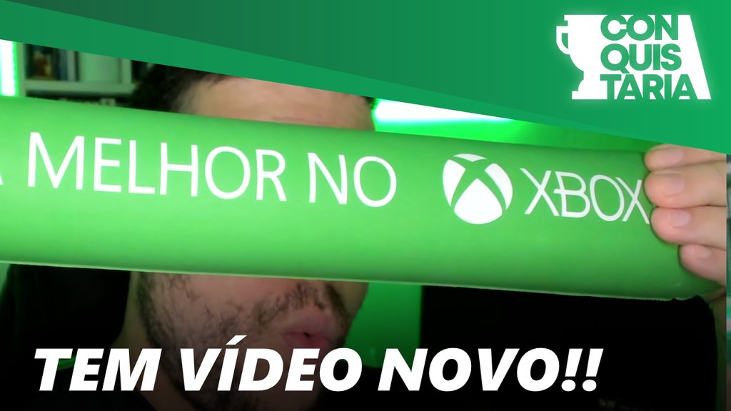 conquistaria's tweet photo. Está na hora de dar uma parada com o canal :( - Tem vídeo novo no canal! Confere lá no https://t.co/aKEOh269yf #Xbox #Youtube #rafaelgrn https://t.co/yzGyGG1KzV
