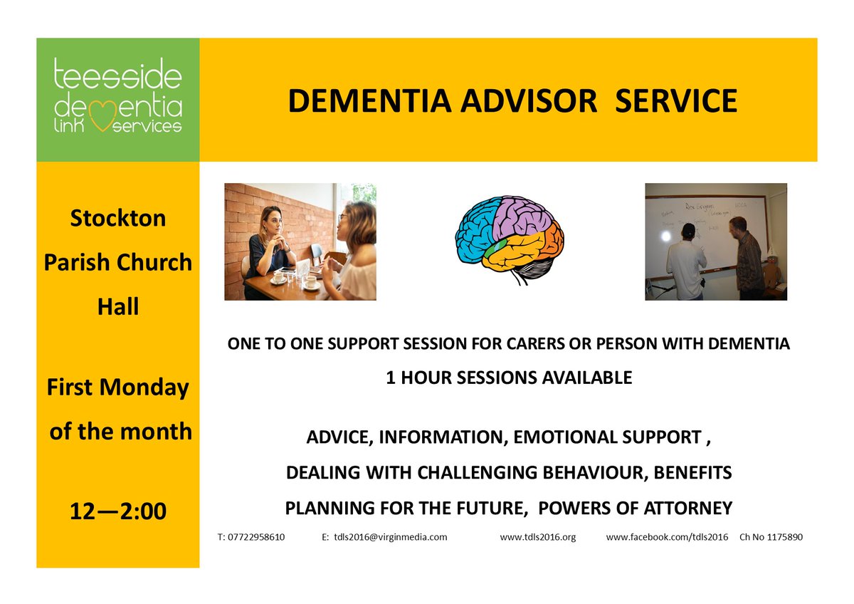Teesside Dementia Link Services (@linkdementia) on Twitter photo 