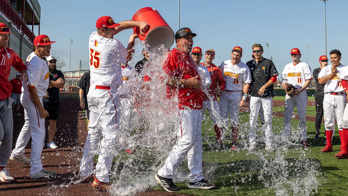 NCAADII's tweet photo. 🥳🎉🥳🎉

Congrats to Pitt State's Bob Fornelli for earning his 1,000th career victory in just his 26th season as head coach: https://t.co/BSRTenNdNt.

#D2BSB https://t.co/xomMmECj8M