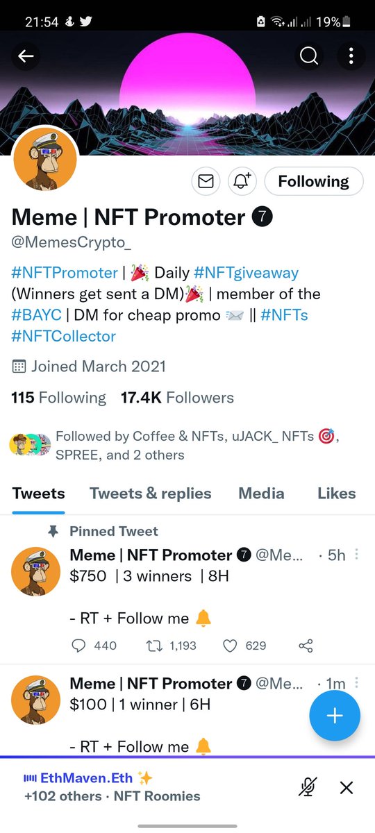TeMarT28's tweet photo. @MemesCrypto_ https://t.co/B9FkDJ2eLx