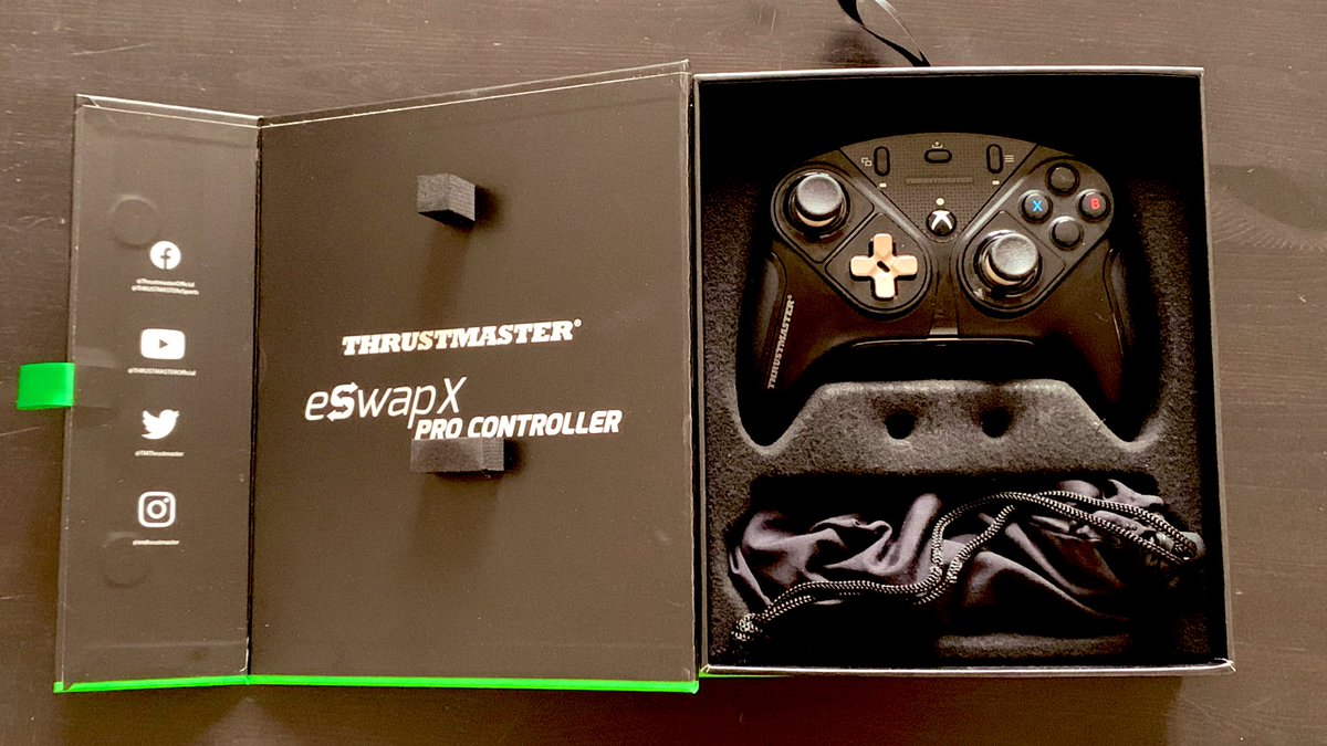 🎁🎮 #GIVEAWAY ANNIVERSAIRE

Pour les 1 an de la chaîne, je vous fais gagner une Thrustmaster Eswap version Xbox (+1 stick de rechange au cas où) d’une valeur de 180€ !

Comment participer ? ⬇️

- Follow @DalFR_ 
- RT &amp; Like ce post
- Mentionne quelqu’un qui ne sait pas reset !