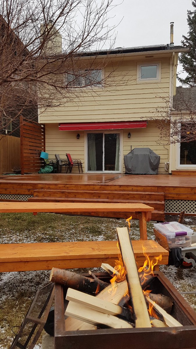 flochanderson's tweet photo. Solar panels are not performing today. So we decided to slowly burn furniture to keep us warm #SOLAR #lateaprilfools https://t.co/amzt2uHEyJ