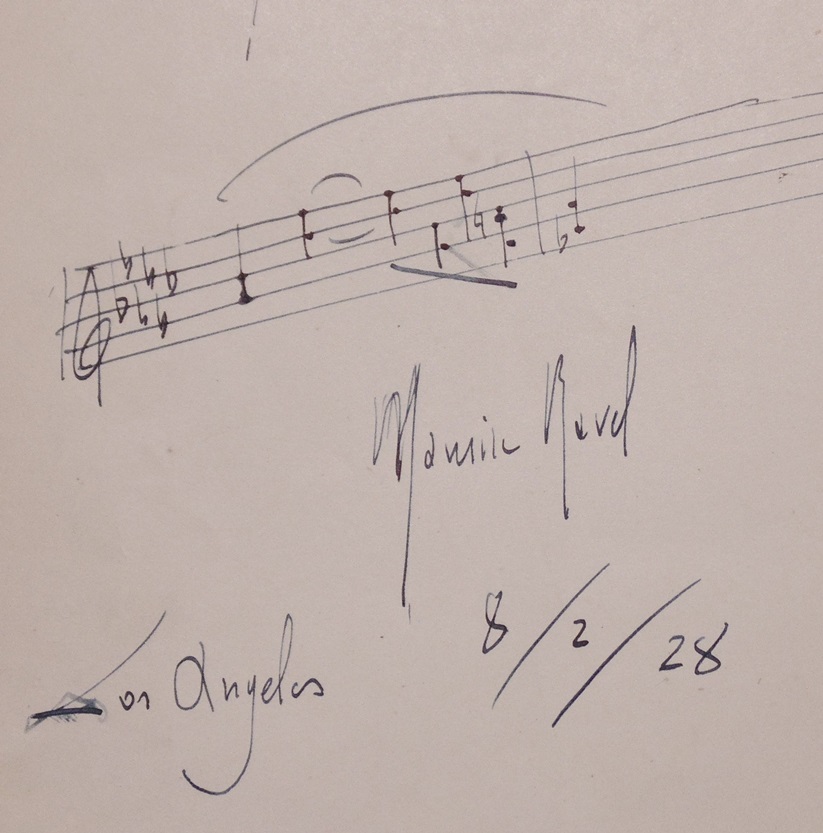 NotationIsGreat's tweet photo. An autograph by Maurice Ravel! https://t.co/8rqWOd2FRO