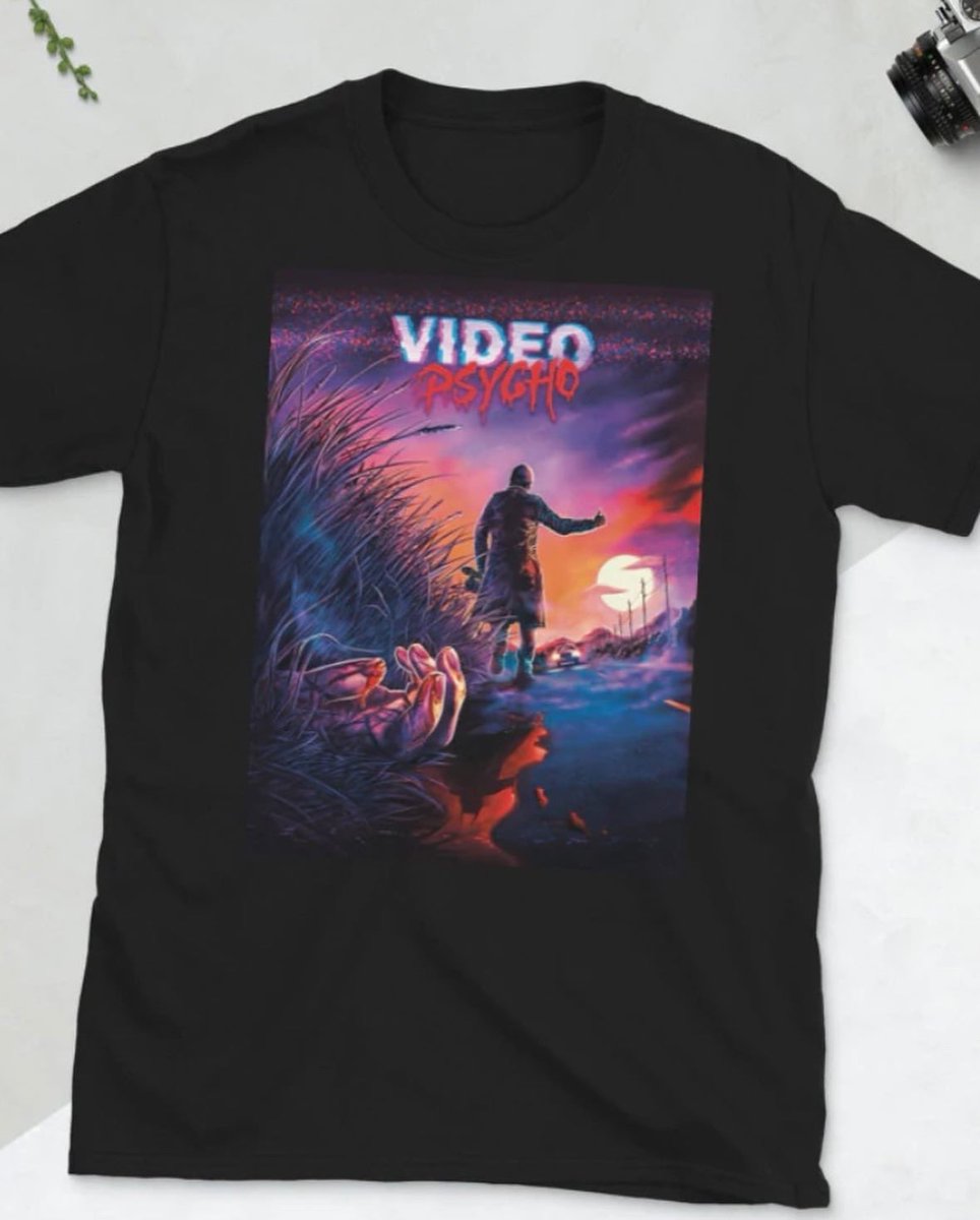 Djkary8's tweet photo. Grab your ‘Video Psycho’ t-shirt today at the @SRSCinema store! #VideoPsycho #tshirt #Memorabilia #horrorcollector #horrormemorabilia #horrorfans #horrorcommunity #yakima #srscinama #90shorror #horrormovie https://t.co/1FRNc7CHcz
