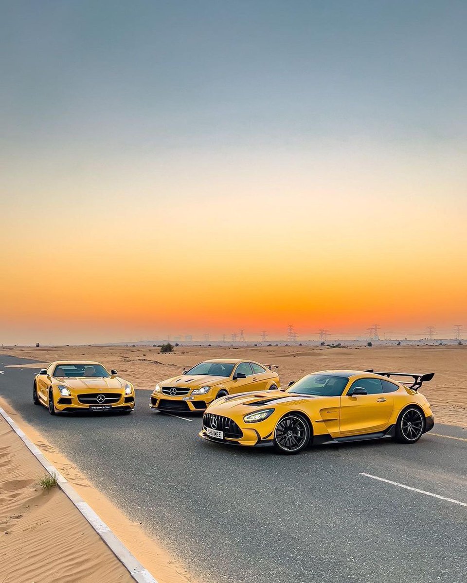 gulfcars's tweet photo. Black Series!๐ฅ Which one is your favorite? | Photos via ig:fa9ool63 | #blacklist #mercedes #mercedesbenz #blackseries #sls #amg #c63 #solarbeamyellow https://t.co/sjvpdAxsi9