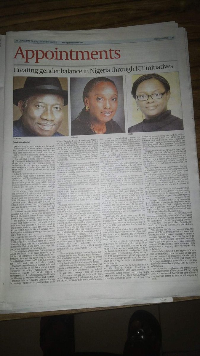 alademartha's tweet photo. #throwbacksunday. Remembering and appreciating 
@OmobolaJohnson
 for her impact on my life and  this generation. Thank you ma. 
#Throwback Pic with @GEJonathan. Sending my love and prayers to All leaders in Nigeria. May the Almighty God equip you all with more wisdom to lead. https://t.co/GlOPWTvx5t