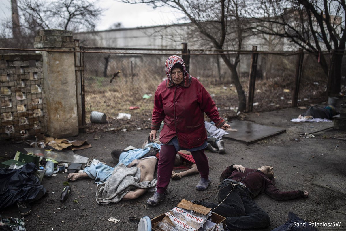SantiPalacios's tweet photo. Bucha, Ukraine, 2022. https://t.co/HHwDijtGeP