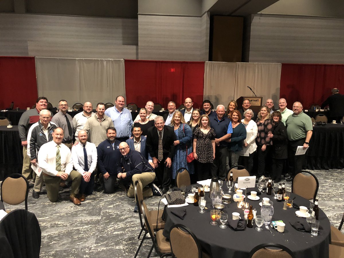 Superior Spartan enters the WFCA Hall of Fame!  Great honor for a great man who has given so much to so many for his whole life!  Thank you and congratulations Rick Kennelly!  #SpartanPride#OneTEAMOneFight