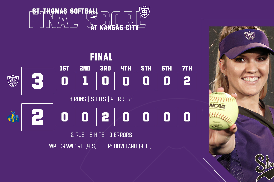 TommieSoftball's tweet photo. COMEBACK. COMPLETE.

(👀 @nicolepieper22 on the graphic 😎)

#RollToms https://t.co/lgWajs7KVZ