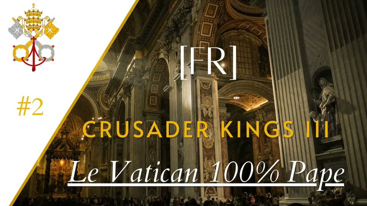 FavalliGaming's tweet photo. Nouvel épisode : Crusader Kings 3 lets play FR ( le Pape ) ep2

Une vidéo CK3 tous les 2 jours à 13h !
---------------------
#CK3FR #CrusaderKings3 #CKIII #CK3 #FR #LetsPlay 
#jeuxvideo #Youtube #Youtuber #YoutubeGaming
---------------------
https://t.co/mvSalMUXHN https://t.co/DoBLGhS4Kf
