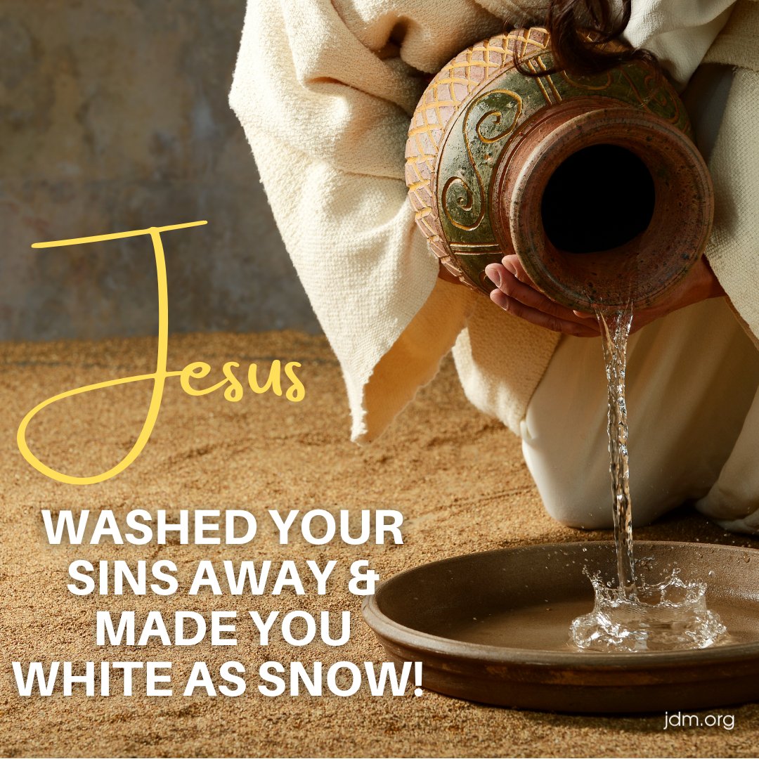Jesse Duplantis on X: Jesus washed your sins away & made you white as snow!  #jdm #Jesuslovesyou #partnerletter #jesseduplantis   / X