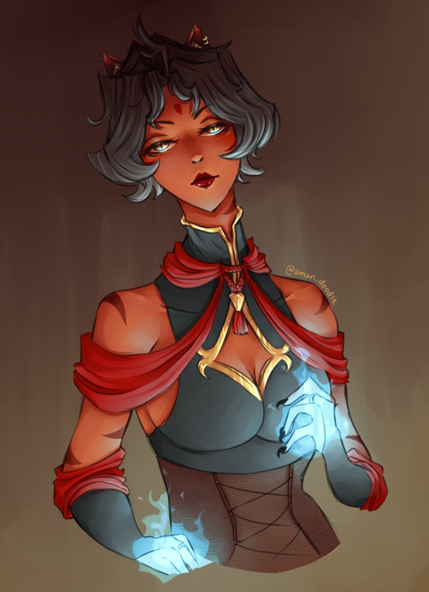 xAmandil's tweet photo. I drew my Tabaxi Soulknife! Her name is Aleina and despite being quiet and shy, there is an intimidating beauty to her look.

Original art is from RWBY
#dnd #DnDcharacter #dungeonsanddragons https://t.co/aFqJs3Pkqc