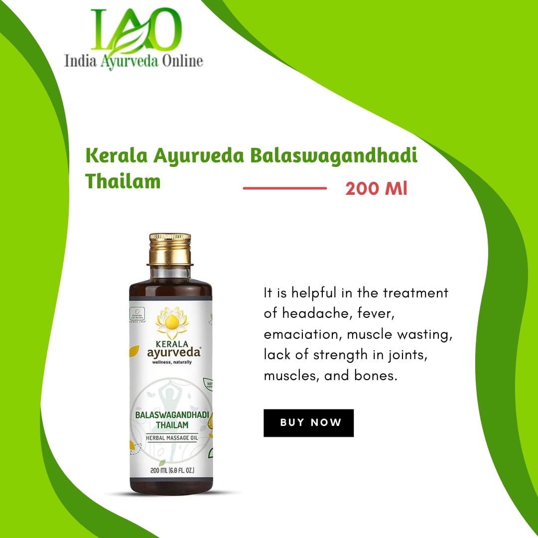 IndiaAyurveda1's tweet image. Kerala Ayurveda Balaswagandhadi Thailam 200 Ml

BE HEALTHY WITH IAO AND KERALA

BUY NOW WITH GOOD DISCOUNT

#indiaayurvedaonline #kerala #herbalsolution #ayurvéda #fever #improvejoints #headache #emaciation #strengthbones #healing #healthylifestyle #buynow