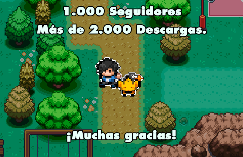 PokmonShattere1's tweet photo. Por los 1k de seguidores y 2k de descargas de la versión 1.2.0, les agradezco.

Les recuerdo que está disponible la actualización 1.2.1, está fijado junto al twitt del juego completo, corrige varios errores importantes para avanzar en el postgame. https://t.co/4zoeQaiam2