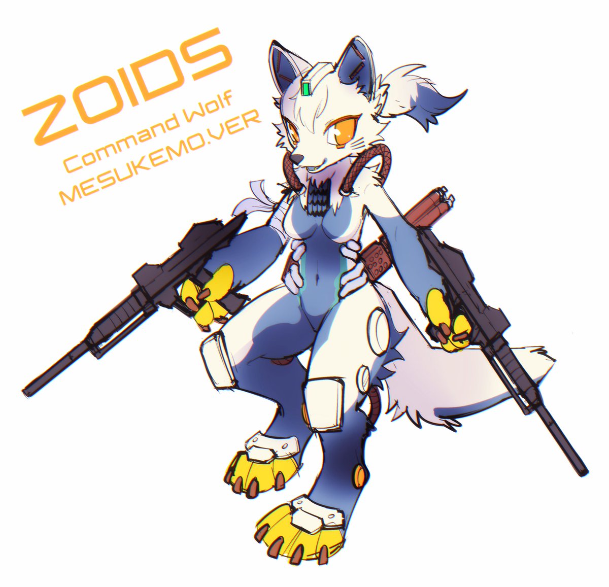 Nyuldori's tweet photo. 조이드 코맨드 울프 그런데 이제 메스케모를 끼얹은.
#ZOIDS #wolf #kemono #mesukemo #ゾイド #furry https://t.co/q30f4GaFB8