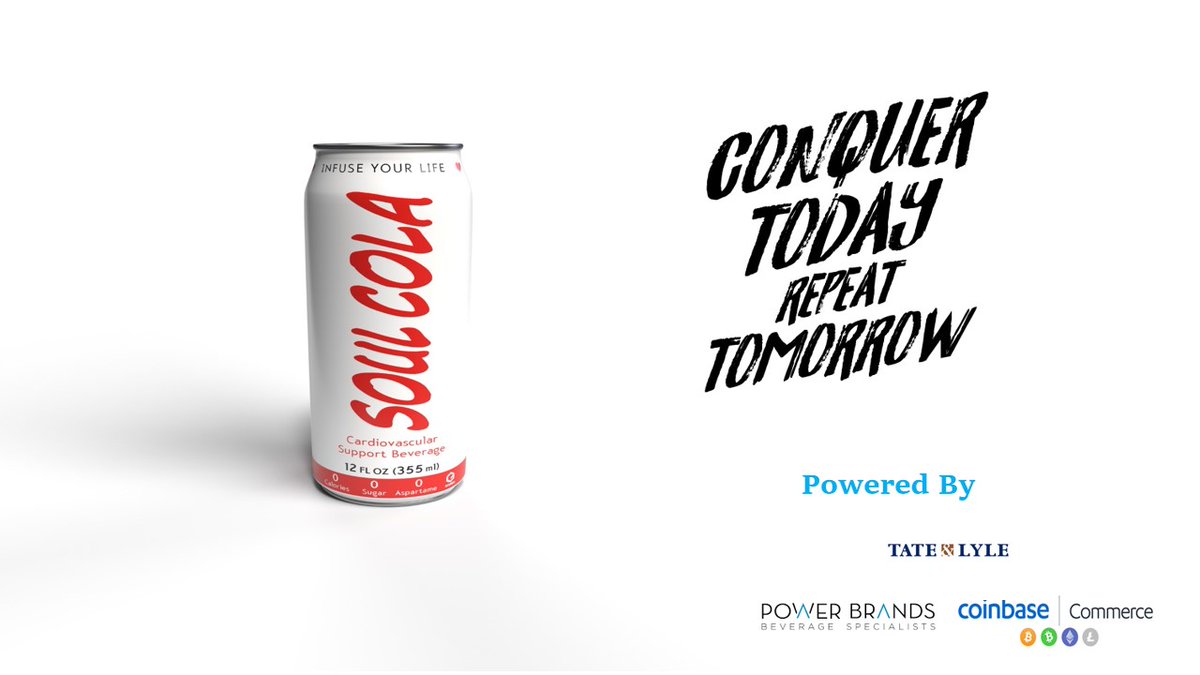 DrinkG_Cubed's tweet photo. Conquer Today, Repeat Tomorrow!!!!
Thank you Coca-Cola for inspiring us to create the healthiest cola on the planet, specially designed for elevated heart health.
Infuse Your Life
#drinksoul #soulcola #infuseyourlife https://t.co/l8S2hcwzsm