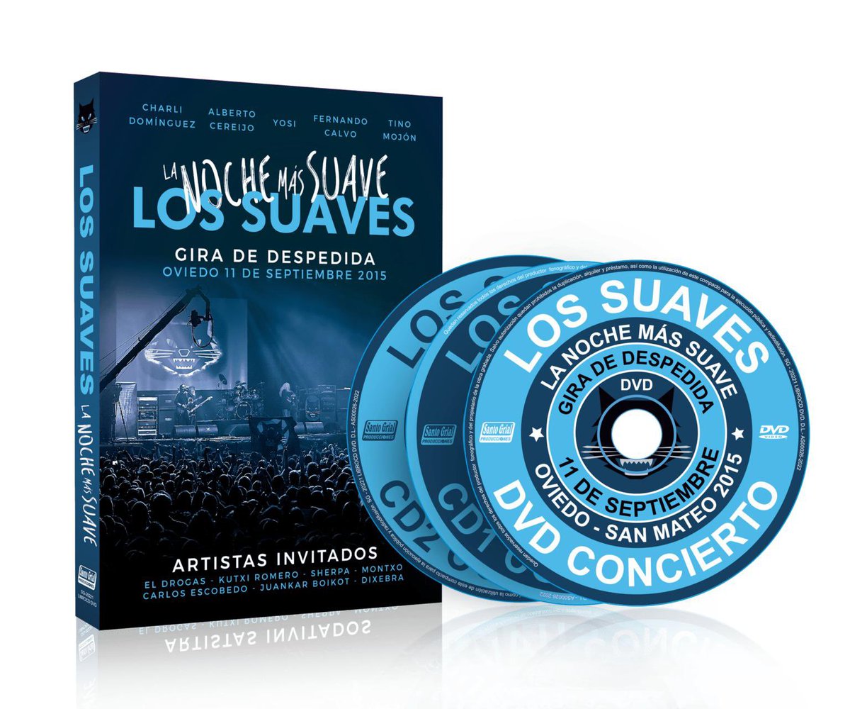 Atención📣📣
También puedes reservar tu copia  de  “ La noche más suave” en nuestras oficinas en Oviedo en la Calle Picasso, 4 a partir de las 12 de mañana lunes 4 de abril. Muchas gracias
ℹ️santogrialmusicstore.com 
#lanochemássuave