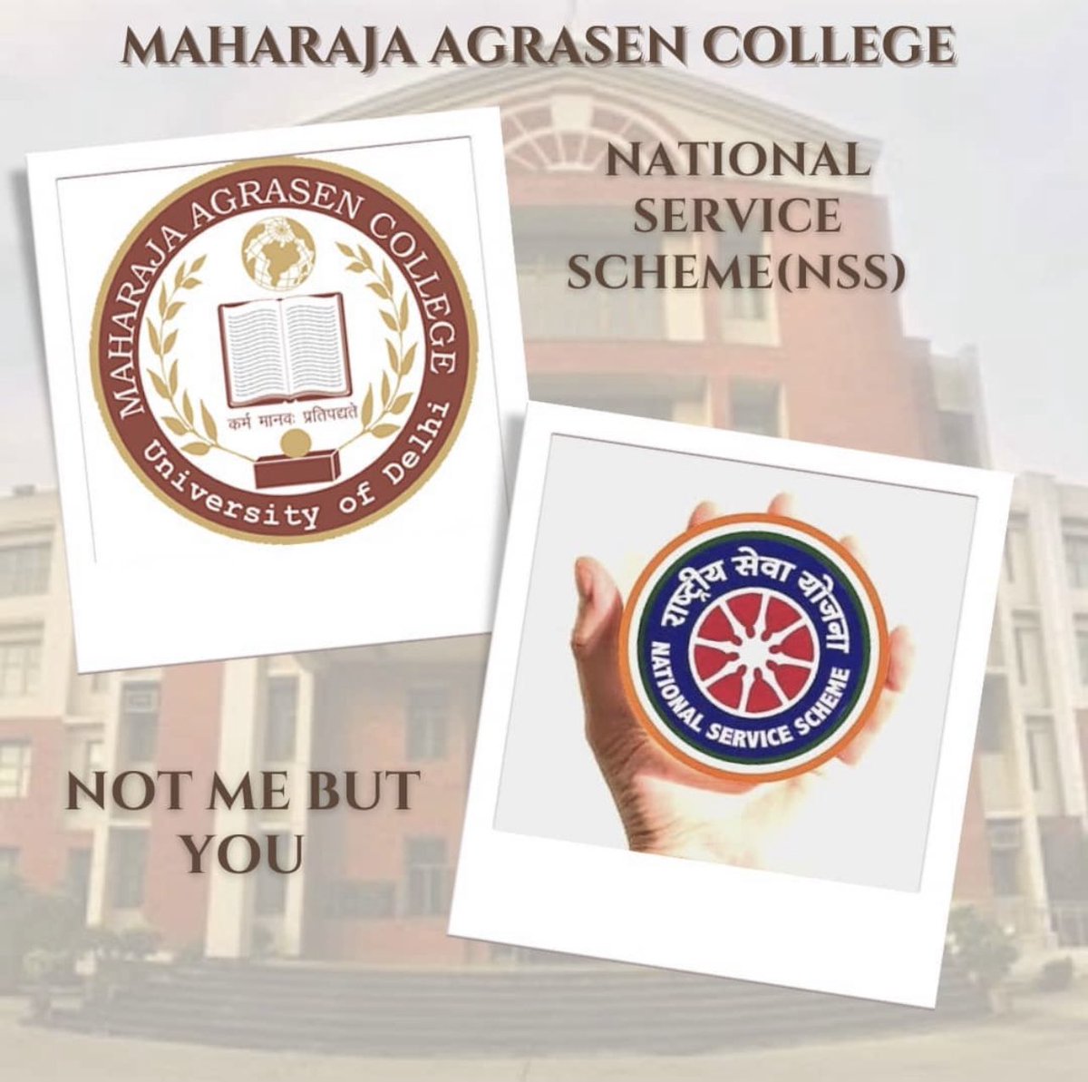 macnss's tweet photo. The motto of NSS “NOT ME BUT YOU”, reflects the essence of democratic living and upholds the need for self-less service.
NSS helps the students development & appreciation to other person’s point of view and also show consideration towards other living beings.#nss #macdu https://t.co/qxfKt8QNmD