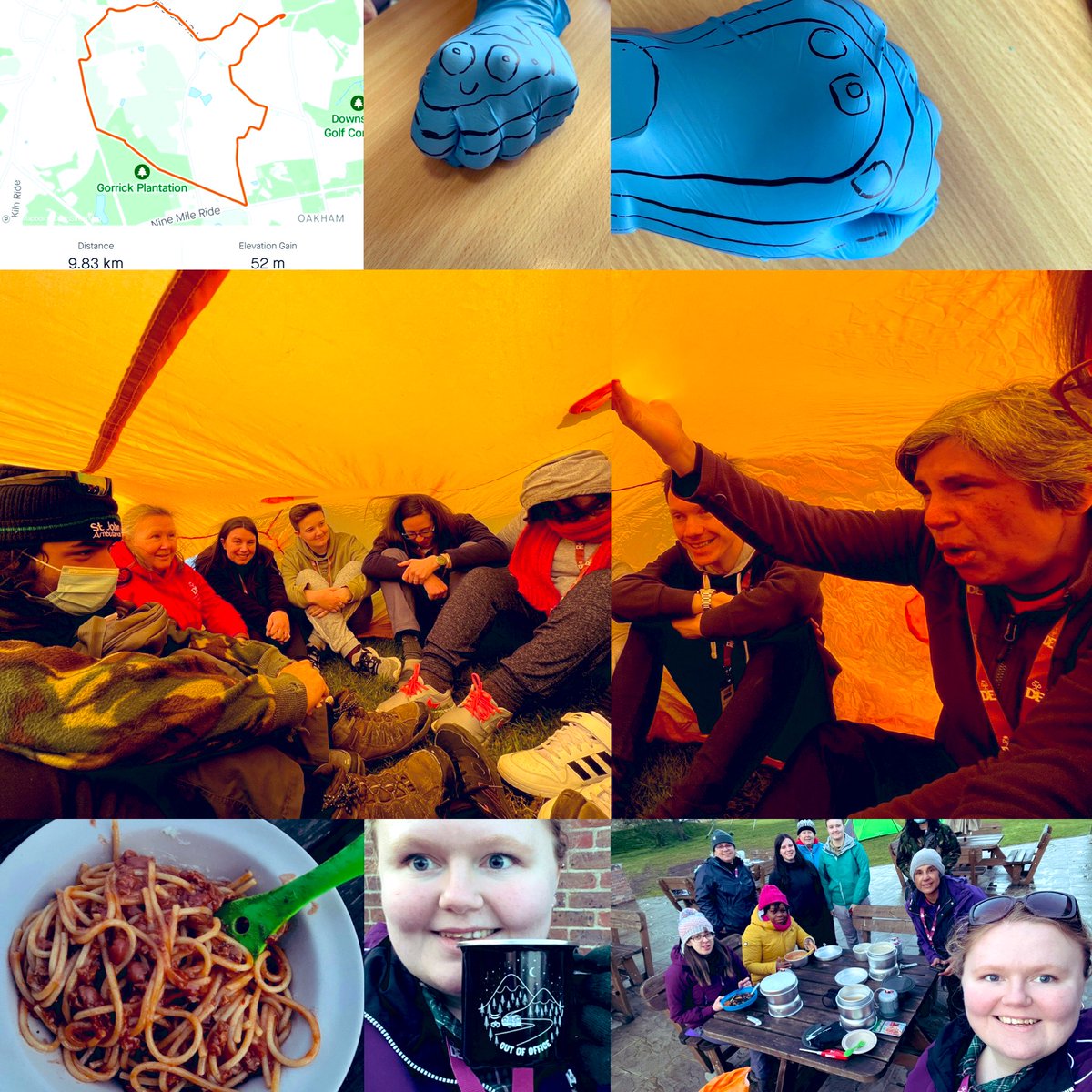 tinaecolwell's tweet photo. What a brill weekend with @SJADofE &amp; @SJA_Adventure learning everything we need to become Level 1 Walking Warrant holders! Covering cooking, camping &amp; emergency shelters, navigation skills and health &amp; safety I can’t wait to use my new skills enabling expeds for our participants! https://t.co/qANmBHn2kp