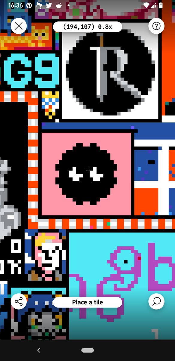 Cool to see the logo I designed for <a href="/MrMouton/">MrMouton</a> on r/place!