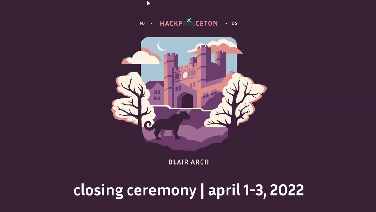 The Closing Ceremony of <a href="/HackPrinceton/">HackPrinceton</a> Hackathon is starting. It was a pleasure being there with Jurys and Mentors <a href="/_bezsi/">S</a> <a href="/SuzartK/">Kiliana Suzart</a>, both <a href="/BayerPharma/">Bayer | Pharmaceuticals</a>, <a href="/bart/">Bart Collet</a>, and Alen Mestrov from @EY_Press EY Croatia <a href="/idapandur/">Ida Pandur</a> . The Organizers Emmy Song, Alison Lee and Sujay did a great job!