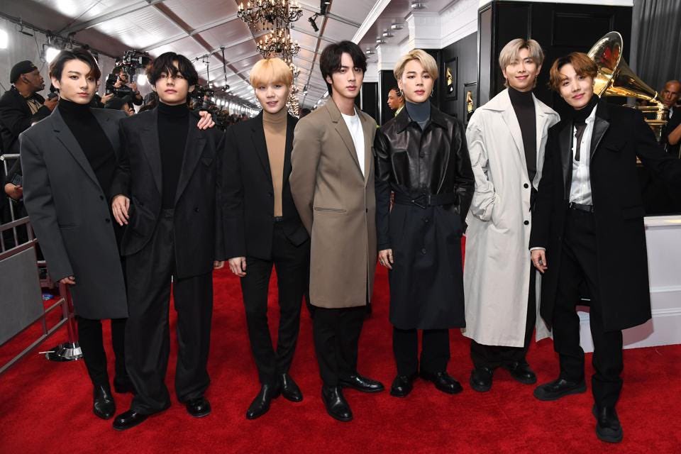 PurplewingsMm's tweet photo. BTS BTS BTS 
Can��t wait to see you at #GRAMMYs #BTS https://t.co/wTlPwq0JCp
