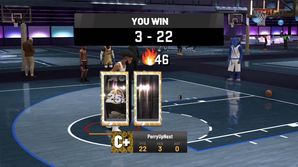 PerryUpNext's tweet image. NO HOST NO RAID! PEAKED AT 57 TODAY!! AND WENT ON A 46 GAME WIN STREAK!! WWWWW SSSSTTRREEAAMM!! MAN O MAN I LOVE THIS MAN!! THE GRIND DONT STOP! APPRECIATE ALL THE LOVE AN SUPPORT!! GOD IS GOOD!❤️❤️🙏🏾🙏🏾#NBA2K22 #perryupnext
