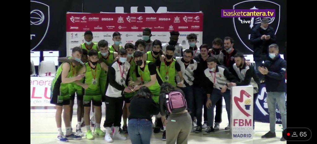 BFuenlabrada's tweet image. 👏 El equipo junior ha mostrado un carácter y un ADN Fuenlabrada que nos hace estar MUY ORGULLOSOS

🏀Nuestros chicos han caído (71-66) frente al Real Madrid en una apretadísima final de la Comunidad de Madrid

¡ENHORABUENA POR EL SUB CAMPEONATO!

#FuenlADN #Ganas