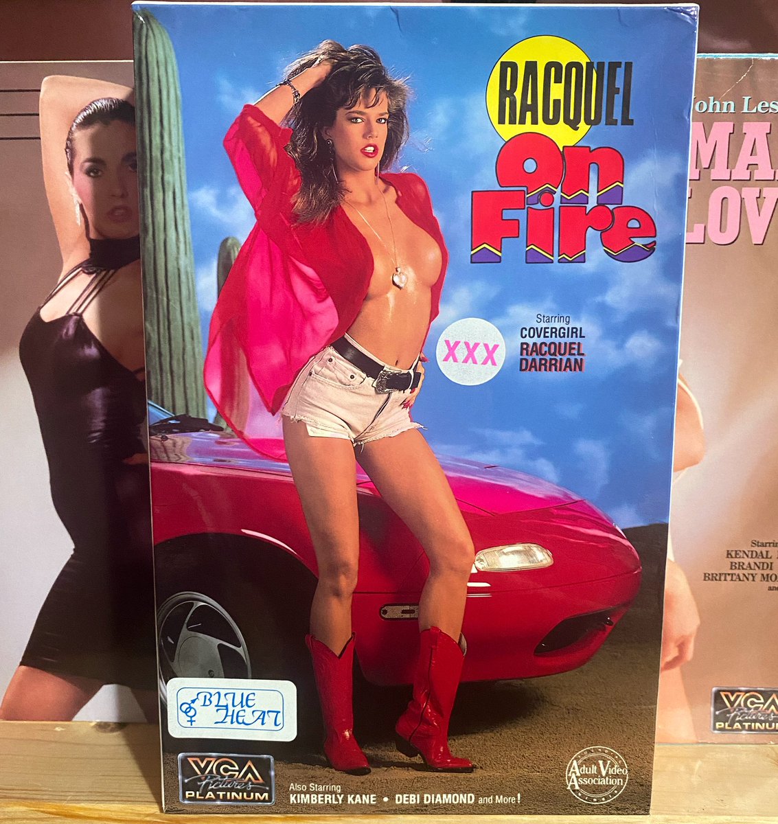 VideoClimax's tweet photo. Racquel On Fire (1990)
#raqueldarrian #debidiamond #bridgettemonroe #kimberlykane #ttboy #vcapictures #90sporn #90sbabe #80sbabe #80sbabes #chickswithcars #vintageporn #retroporn #vhsporn #bigboxvhs #vhscollector https://t.co/Vd3x5KOgYk