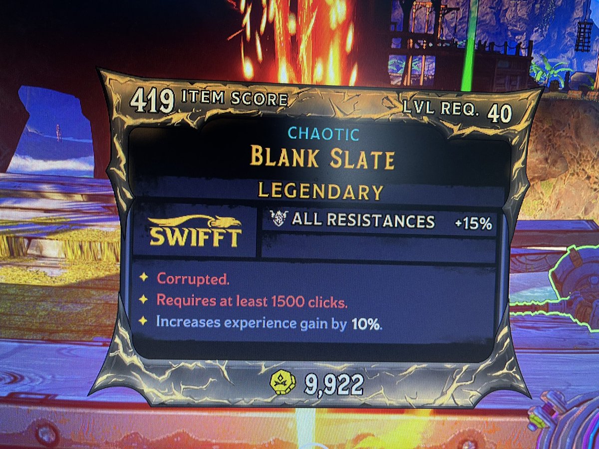 SoulOveride's tweet image. A Path Of Exile reference I love it!!! Nice touch with the 1500 fussings