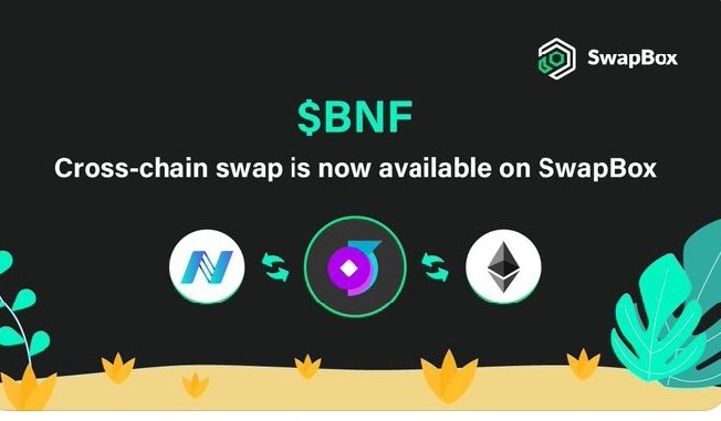 Godspeace01's tweet photo. $BNF cross-chain swap is now available on #SwapBox
$BNF holders can now seamlessly #crosschain between #Ethereum and #NerveChain
#Noboxwallet your sure multi-chain.
@nerve_network #DeFi #ETH #Nabox #crosschainbridge #Multichain https://t.co/HHi6g1kH5G