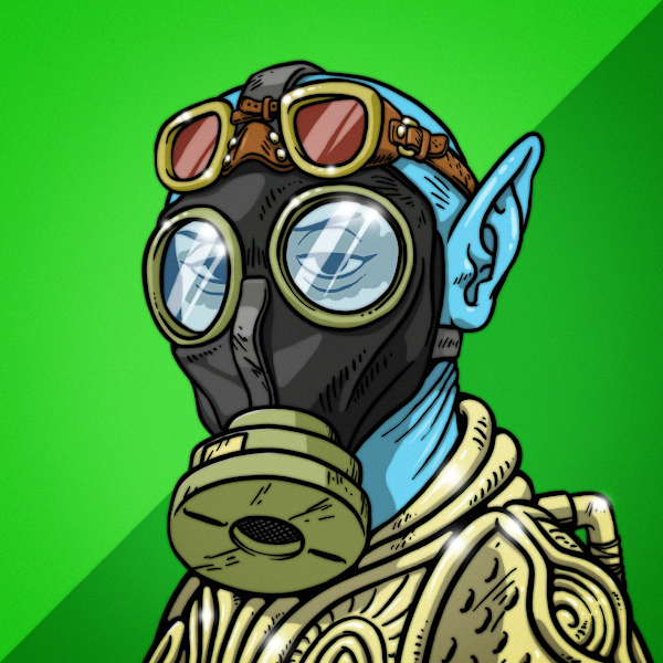 0xSharohnay's tweet photo. Wow, just wow! Thank you @Scruffy669 for making my alien @chain_runners looks so sick! https://t.co/RmCdvSW9UI