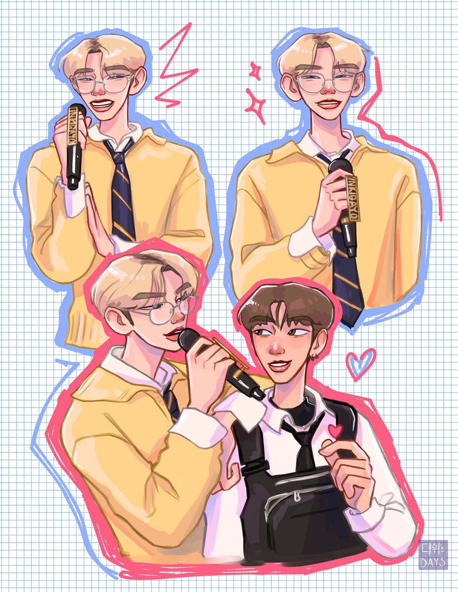 「some best mc doodles✨ #YEONJUN #TOMORROW」|sophie🕺のイラスト