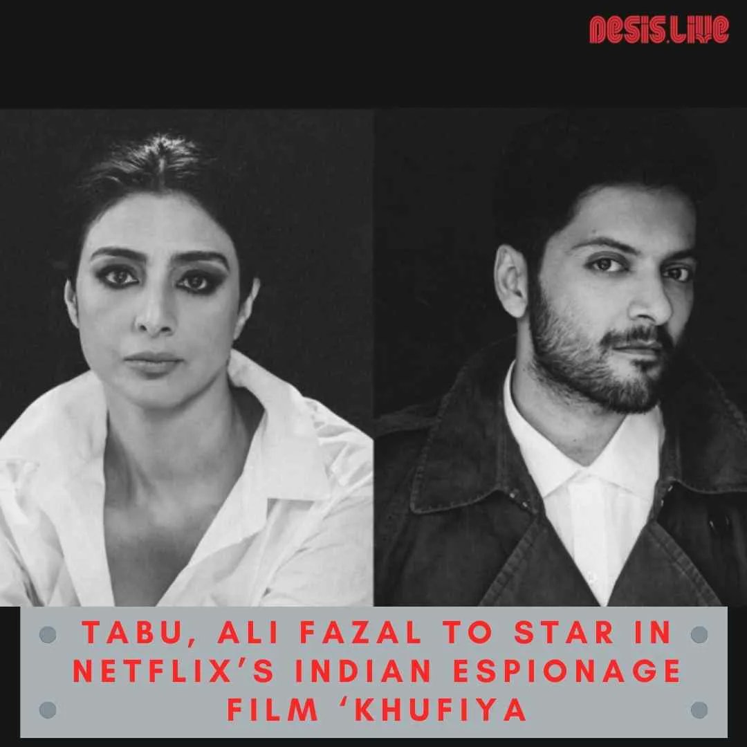desisLIVE's tweet photo. Basis the spy novel #EscapetoNowhere, #Khufiya stars #Tabu #AliFazal #WamiqaGabbi &amp; others. It's based on an intelligence operation at India's R&amp;A Wing. For this @netflix is teaming up with #VishalBhardwajFilms
READ MORE https://t.co/bzwnmPuaTI’s-indian-espionage-film-‘khufiya' https://t.co/PSNkC5wWCJ