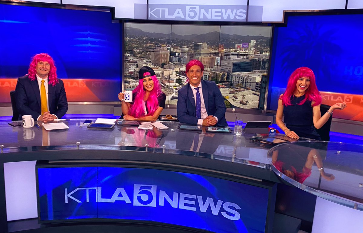 KTLAWeekendAM's tweet photo. The @KTLA Weekend team is proud to support @SusanGKomen Inland Empire’s #BigWigs campaign! Visit https://t.co/TGh2qmmUa5 for details. 💗 #breastcancer #KTLACommunity https://t.co/kC7rXjwClo
