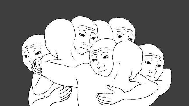 PurrrClub's tweet photo. Loser hug club ：D https://t.co/lc3Pge9CuW