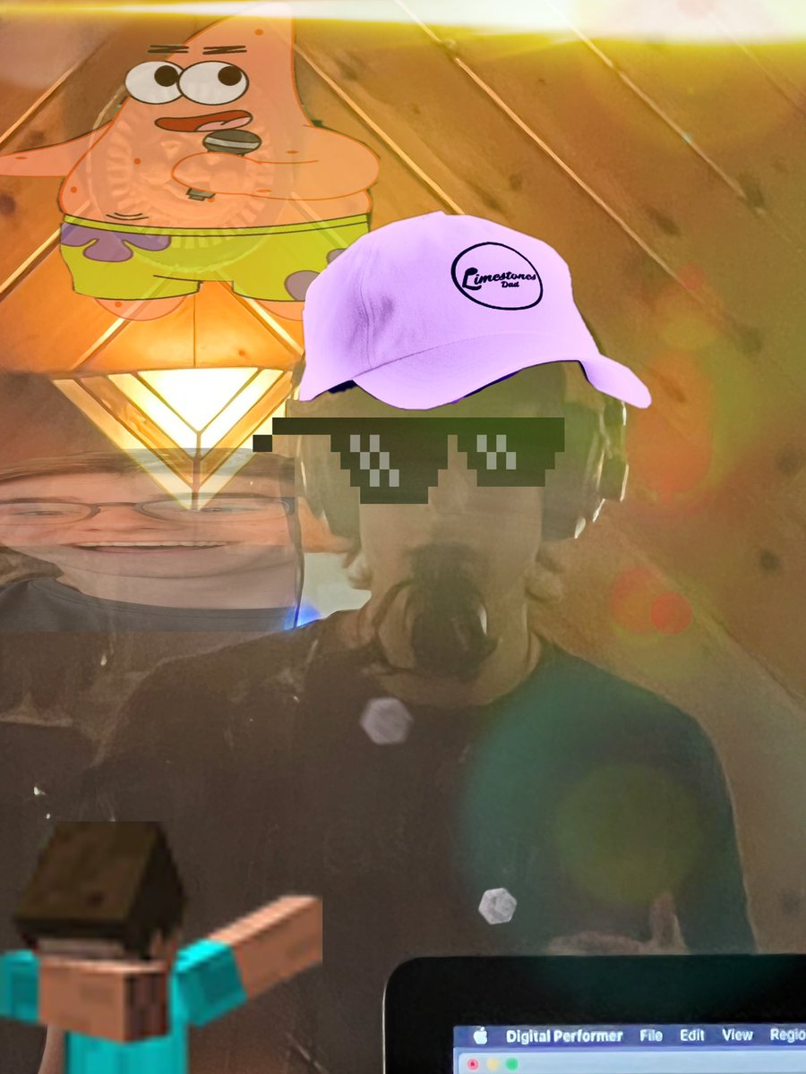 Jerry with the limited edition merch