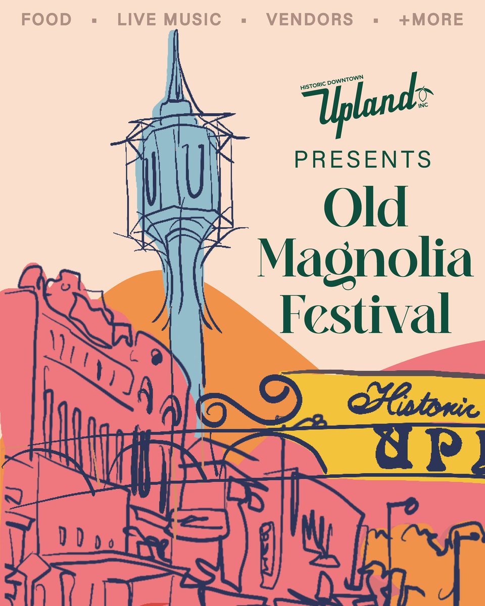 IEDerbyDivas's tweet photo. Join us on Saturday, April 9, from 10 a.m. to 4 p.m. at the Old Magnolia Festival in Historic Downtown Upland! There will be food, live music, vendors and more! We’re excited for a day of family fun with the community!

More information: https://t.co/YTdWcBJH7b https://t.co/TsMdQyxnQH