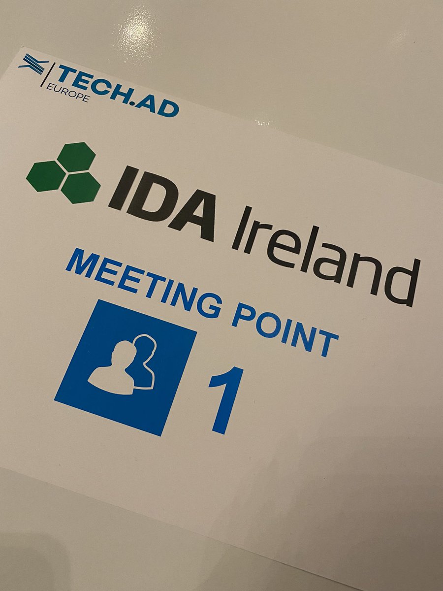 ida_BrendanMcD's tweet photo. Great to attend the ‘icebreaker’ event here at #TechAD #Berlin & looking forward to talking to delegates about #whyireland tomorrow & Tuesday
#autonomousdriving #AD #AI #automotive https://t.co/p2IeqO2Sy5