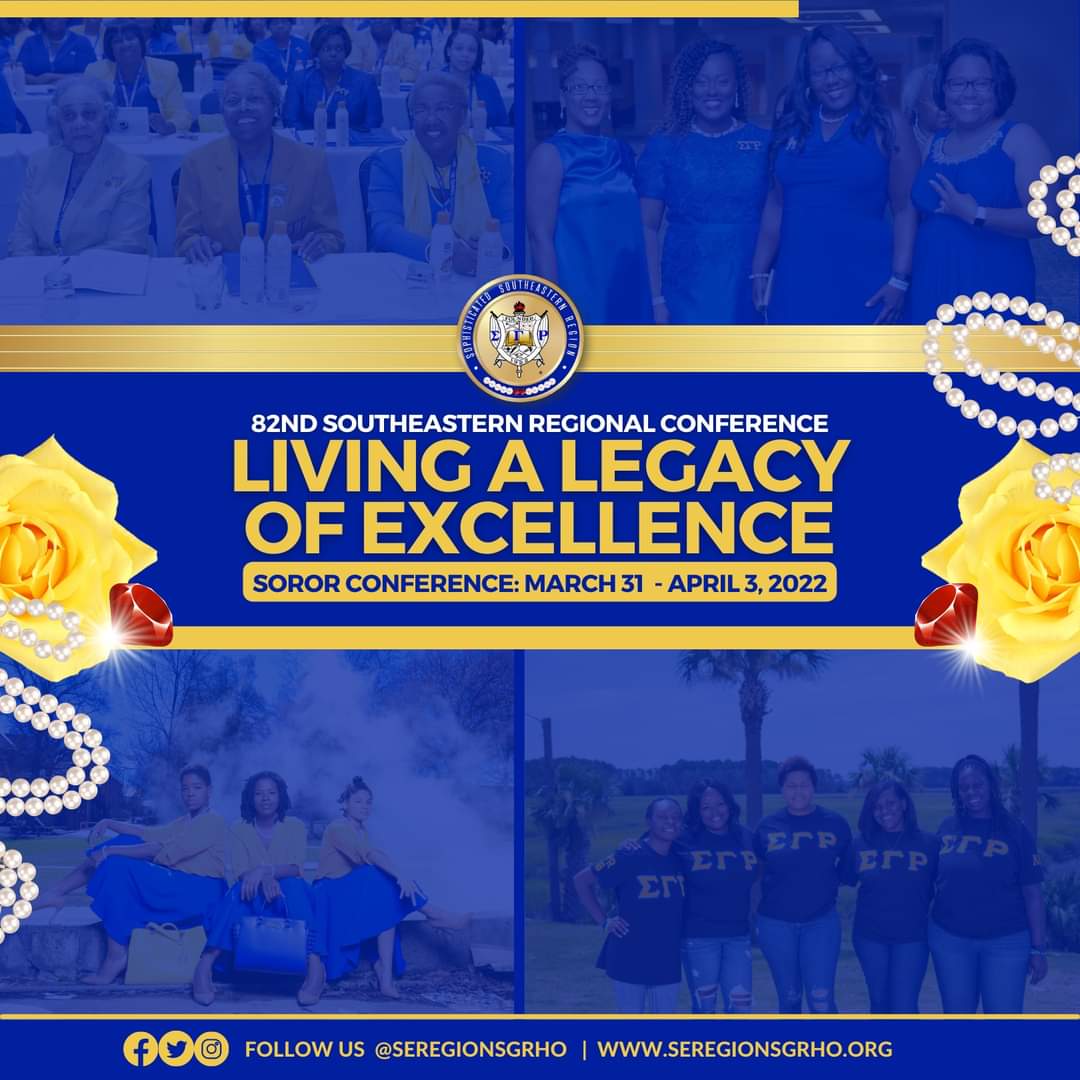 SEREGIONSGRHO's tweet photo. The 82nd Southeastern Regional Conference is officially in the books! Thank you to all Sorors for your participation, engagement and dedication to Sigma!
More reflections and pictures to come...stay tuned!
#SigmaGammaRho #SERegionSGRho #SER82 #LegacyOfExcellence #Greater https://t.co/krUCRb7NJV