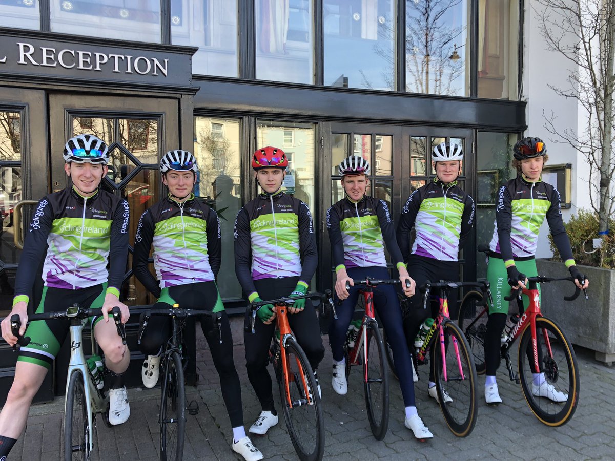 Our junior development team rode the John Drumm Memorial A1 race in Currow, Co Kerry today, with Niall McLoughlin &amp; Patrick O’Loughlin finishing top 10.