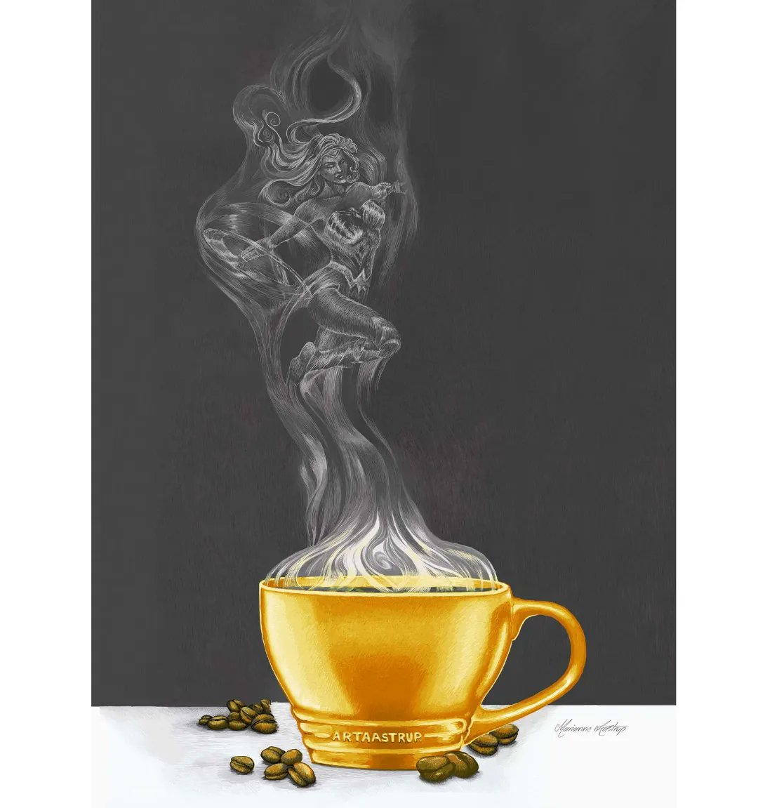 "coffee does wonders" #digitized #pensildrawing a #special
#nft from my ongoing series " drink me" 

opensea.io/assets/0x495f9…

#opensea #OpenSeaNFT #cyptoart  #NFTs #NFTCommunity #NFTCollection #nftart #nftcollector #NFTinvestor #NFTartwork #fantasy