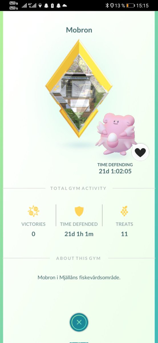 MjolkJ's tweet photo. Gold gym badge #149 &amp; #150
#PokemonGO
#PokemonGOfriends
#PokemonGoRaid https://t.co/k1E4crDnI0