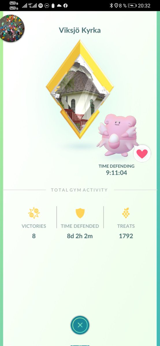 MjolkJ's tweet photo. Gold gym badge #149 &amp; #150
#PokemonGO
#PokemonGOfriends
#PokemonGoRaid https://t.co/k1E4crDnI0