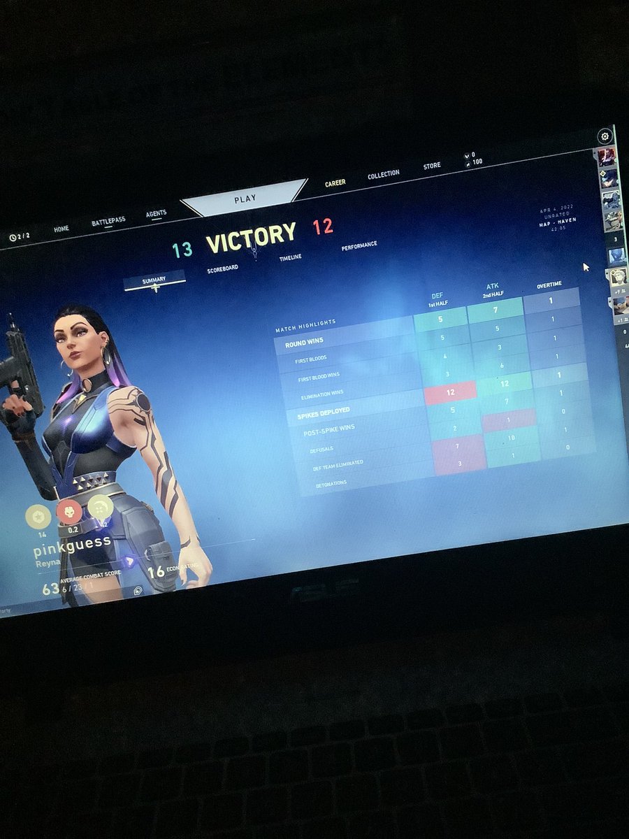 delawnsha's tweet photo. what a intense game with my PXN VALO GANG @projectPXN 

Nice Game buddies @Solesticeeee @__trac3y @MigiiETH 

see yah all tomorrow https://t.co/81tJYM34c0