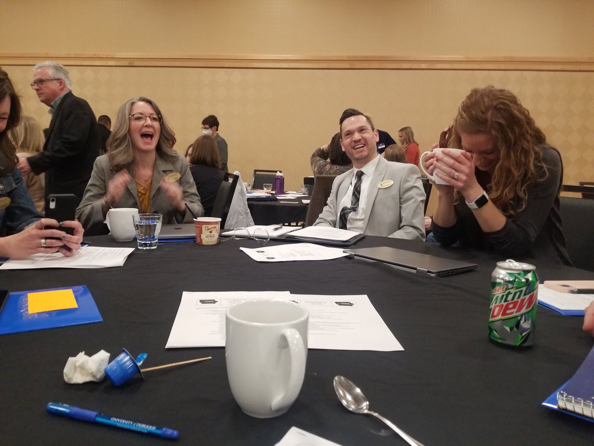 oswaldd1973's tweet photo. Your colleagues' reactions when you trick another colleague @shane_ehresman with an April Fool's prank at a conference. Yes we @WmPennEd Faculty like to have fun! #WmPennEd #WPstrongertogether @StephanieEdgren @stephenah85 @MSchettler https://t.co/4zxJe38OjJ
