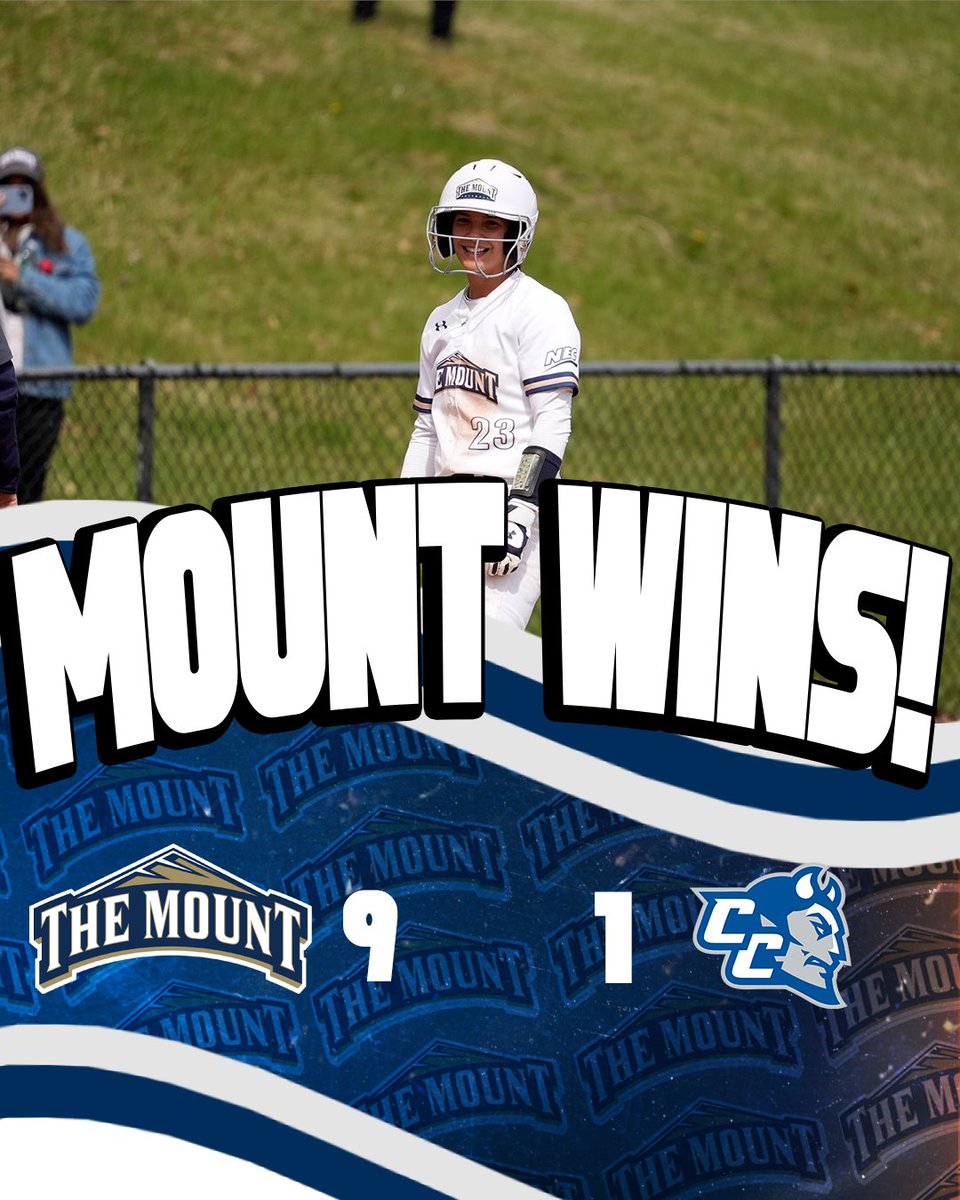 Mount_SB's tweet photo. Bridgette Gilliano's record-setting day propels the Mount to the three-game sweep of CCSU!!
#gomount https://t.co/705E6JLb0C