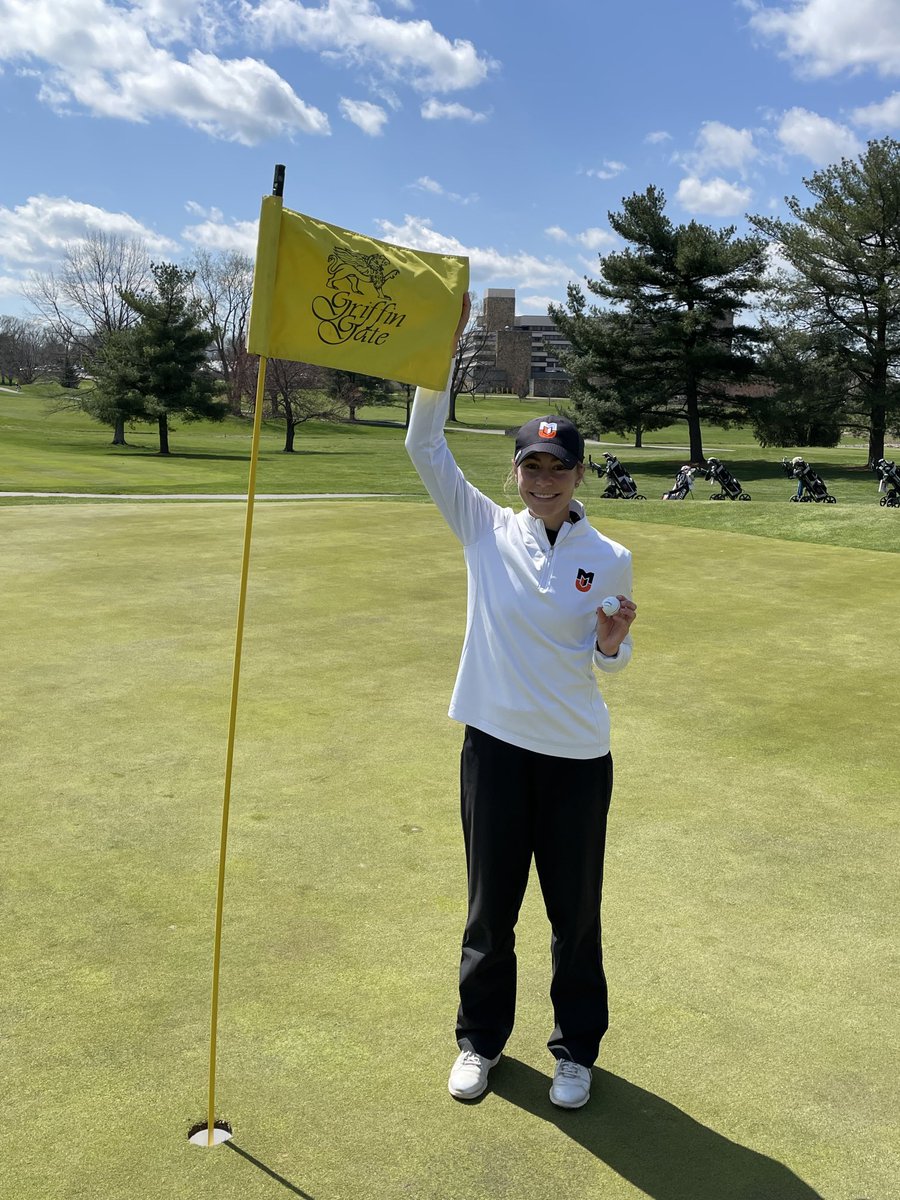MilliganGolf's tweet photo. Meryl Castle makes a hole-in-one on #8 at Griffin Gate during the practice round for the Griffin Gate-Eagle Invitational! Go Meryl!  Go Milli Golf! https://t.co/5KH0wjDIc3